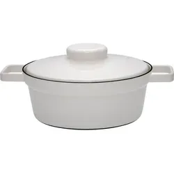Riess Kasserolle mit Deckel 24 cm Aromapot 2 liter Light grey