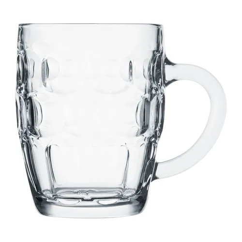 Bierkrug Bierseidel Seidel 500 ml Glas Transparent Spülmaschine Henkel