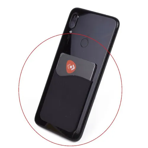 Handy Smartphone Kartenhalter Kreditkarte EC Karten Hülle Etui Fach Case Holder