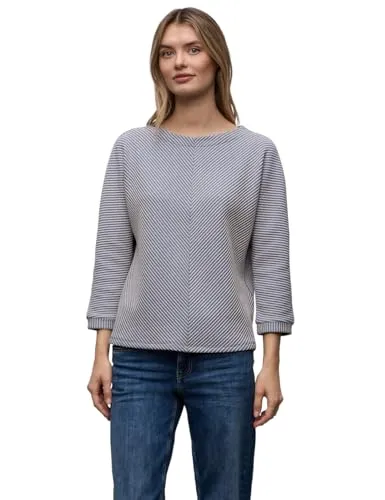 Street One Damen Two-Tone Strukturshirt von Street One