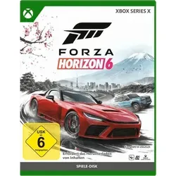 Forza Horizon 6 für Xbox Series X - Erlebe die spannende Welt von Forza Horizon 6! Erkunde Japan, nimm an Festivalrennen teil und steigere deinen Status als Rookie-Fahrer. Ideal für alle, die Abenteuer und Geschwindigkeit suchen!