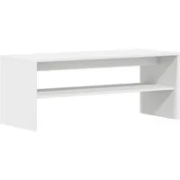 vidaXL TV-Schrank Weiß 100x40x40 cm