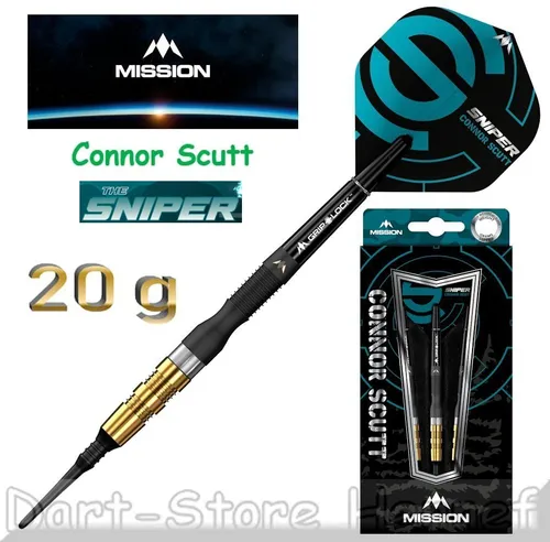 MISSION Softdarts CONNOR SCUTT, 20 g