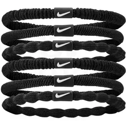 Nike Flex Hair Tie x6 Schwarz TU in schwarz von Nike
