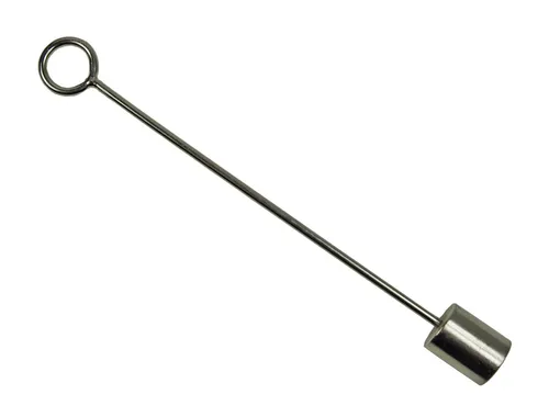 Edelstahl Fruchtspieß, 20 cm, Obstspieß / Futterspieß Papagei, Großsittich