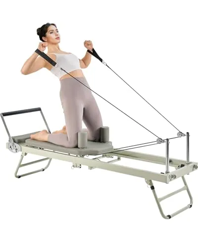 VEVOR Faltbarer Pilates Reformer – Trainingsgerät für Zuhause