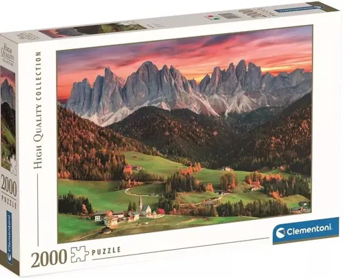 Puzzle 2000 elementów. High Quality Collection. Val di Funes Cleme 8005125325702