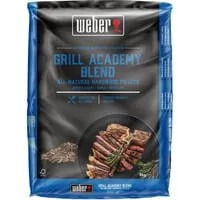 Holzpellets Grill Academy Blend, 8kg, Brennstoff für Smoker und Pelletgrills