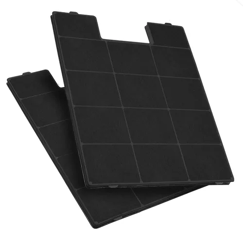 2x Kassettenkohlefilter für Amica Dunstabzugshauben - Dunstabzugshauben Kohlefilter, kompatibel mit Amica Modellen, sorgt für frische Luft ohne Gerüche und ist ideal für eine effiziente Umluftfunktion.