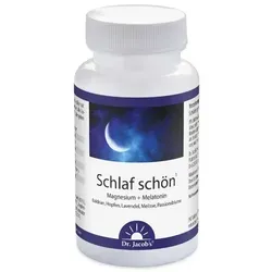 Dr. Jacob's Schlaf schön Melatonin Melisse Baldrian Hopfen