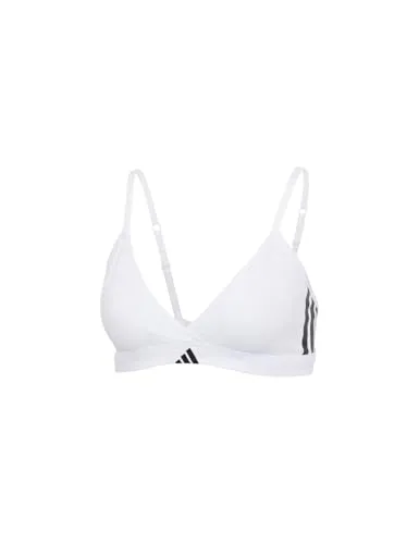 adidas Sport Active 3 Stripes Triangle Bralette Weiß XX-Large Damen