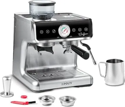Coffea G50S Manuelle Espressomaschine - Siebträgermaschine mit 2,8 l Wassertank, ideal für Kaffeeliebhaber, die den perfekten Espresso selbst zubereiten möchten.