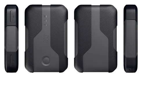 Caterpillar CAT Q10 Router [Import] - Robuster 5G Hotspot - Handys ohne Vertrag - Der erste mobile Hotspot mit 5G und Wifi 6, IP68 zertifiziert für extreme Bedingungen und bis zu 10 Stunden Akkulaufzeit.