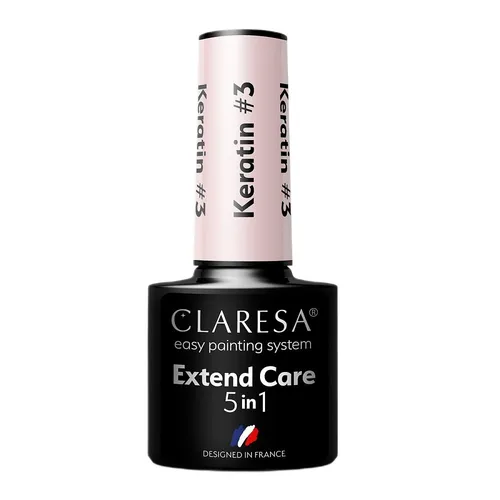 Claresa Extend Care 5in1 Keratin baza hybrydowa 3 5g (P1) 5903819802276