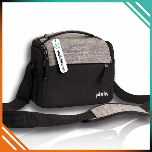 pixly DSLR Kameratasche Fototasche Kameras Regenschutz Tragegurt Zubehörfächer