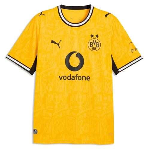 Puma BVB Borussia Dortmund Heimtrikot 26/27, Größe: 3XL - Offizielles Puma BVB Borussia Dortmund Heimtrikot 26/27 für Herren. Mit atmungsaktiver dryCELL Technologie für hohen Tragekomfort und optimalen Einsatz. Hergestellt aus 100% Recyclingmaterial, ideal für Fans und sportliche Aktivitäten.