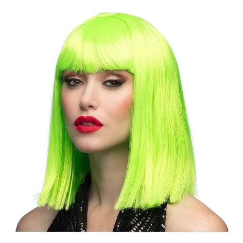 Boland Perücke Tanz neongrün