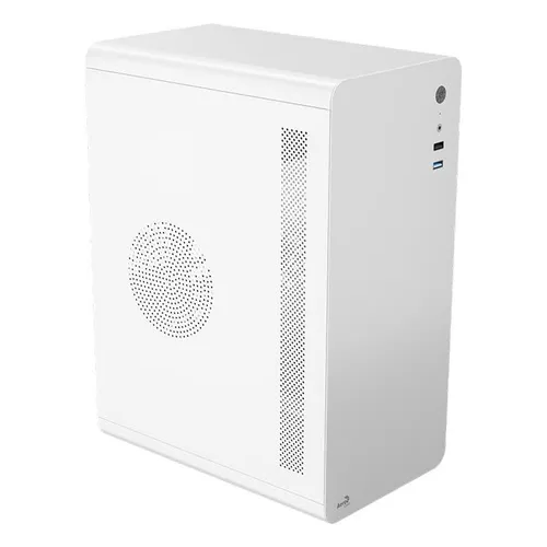 AeroCool CS-110-S-WT-v1 Mini-Tower Gehäuse in Weiß