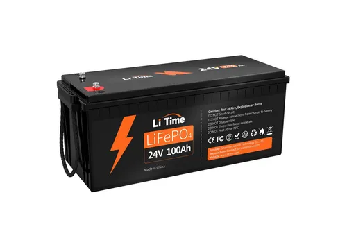 LiTime 24V 100Ah Lithium Batterie mit BMS – Leistungsstarker Solarakku für Off-Grid-Systeme - Die LiTime 24V 100Ah Lithium-Batterie bietet mit 2560Wh hohe Energiedichte und lange Lebensdauer. Ideal für Off-Grid-Systeme und als Backup-Stromquelle – leicht, kompakt und wartungsfrei.