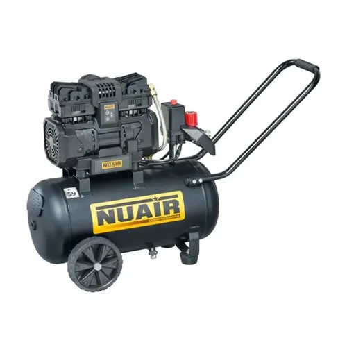 Kompressor Luft Zum Schweigen Gebracht Nuair Siltek TB 24 Lt 220V 1,5HP