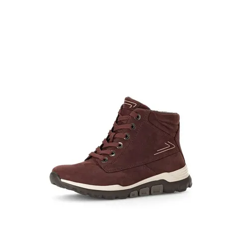 Gabor Damen Klassische Stiefeletten, warm und gefüttert - Wanderschuhe, ideal für Übergangszeiten, mit warmem Innenfutter und einem stilvollen Design aus hochwertigem Rauleder und Glattleder.