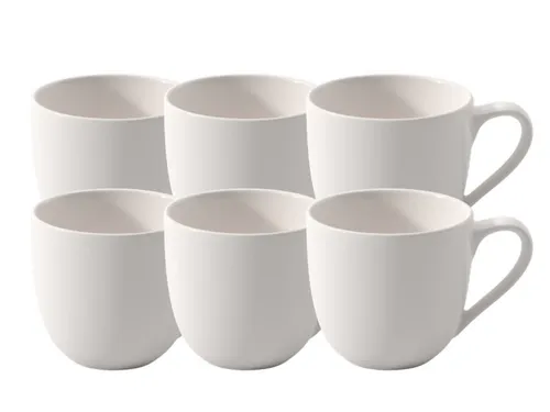 Villeroy & Boch For Me Mokka- / Espressoobertasse - 6 Stück - Thermobehälter aus hochwertigem Premium Porcelain, spülmaschinen- und mikrowellenfest, ideal für Mokka und Espresso - genießen Sie italienische Kaffeekultur!