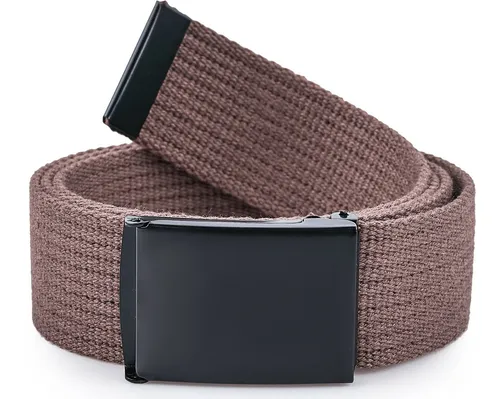 Ladeheid Stoffgürtel Herren Gürtel 120 cm (Gesamtlänge 130 cm) x 4 cm P10 (1-St)