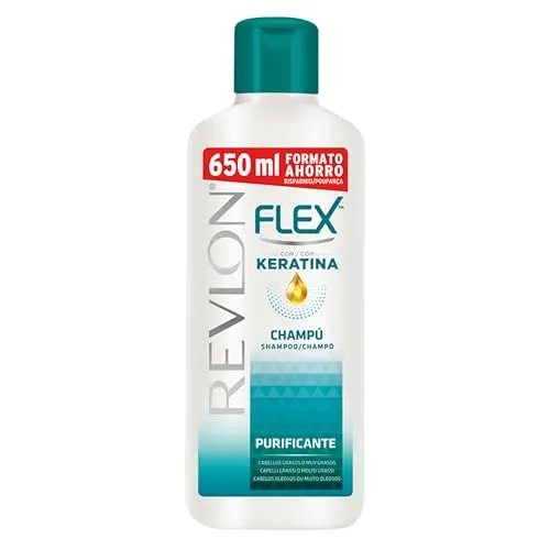 FLEX KERATIN fettiges Haar Shampoo 650 ml