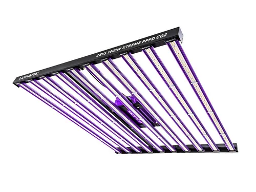 Lumatek ZEUS 1000W Xtreme PPFD CO2 LED Growlampe in lila von Lumatek