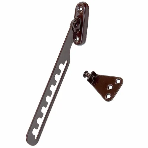 Fensterstellstange 172 Fensterkippsicherung Fensterschere Kippschere Braun.