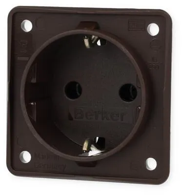 Steckdosen Braun von Berker