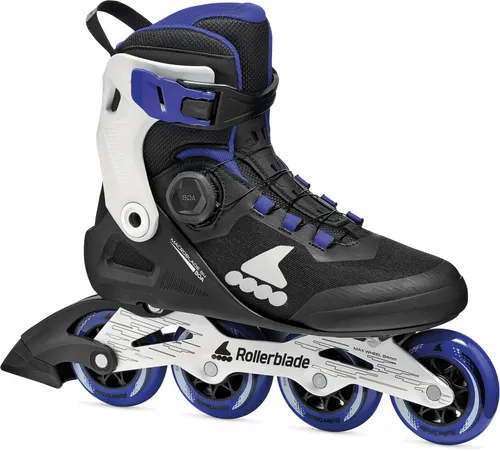 ROLLERBLADE MACROBLADE 84 BOA Inline Skate - Komfort & Präzision - Der MACROBLADE 84 BOA Inline Skate bietet durch das BOA Fit System eine einfache Anpassung und hervorragenden Halt. Ideal für Fitness- und Freizeitskating mit atmungsaktivem Obermaterial für maximalen Komfort.