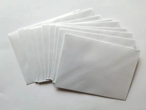 Briefumschläge DIN C6 Perlmutt-Weiß 120g/m² ohne Fenster Jittenmeier