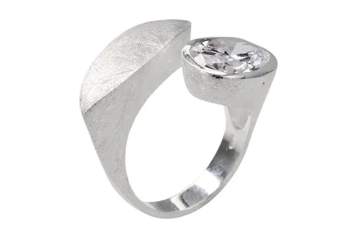 SILBERMOOS Damen Ring mit Zirkonia von SILBERMOOS