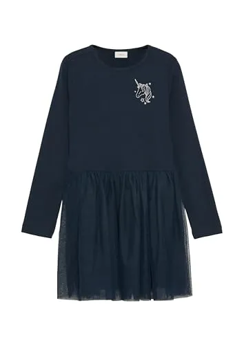 s.Oliver Minikleid mit Tüllrock und Glitzer-Print von s.Oliver