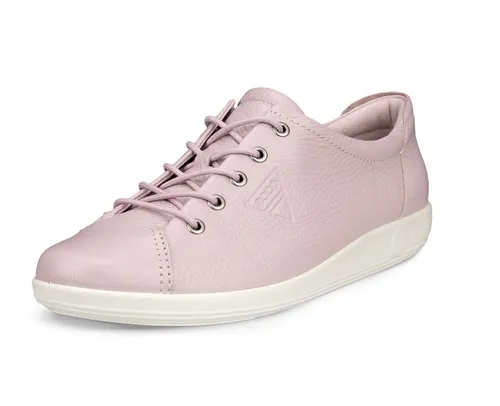 ECCO Damen Soft 7 Zoll Sneakers niedrig, Violett Ice, 37.5 EU - Damen-Sneaker mit strapazierfähigem Leder-Obermaterial und atmungsaktivem Futter für besten Tragekomfort. Die leichte Polyurethan-Sohle sorgt für optimale Flexibilität und Unterstützung.