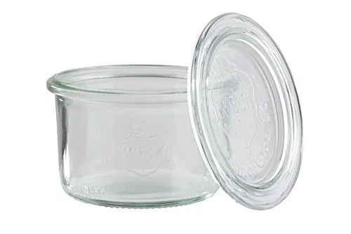 APS Weck-Glas mit Deckel Sturzform, 12er Set 82345 von APS