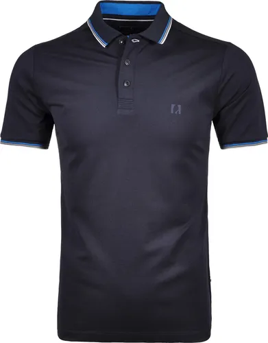 RAGMAN Herren Poloshirt Kurzarm Polokragen Regular Piqué Dunkelblau XL