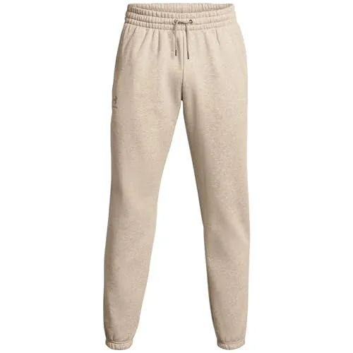 Under Armour Icon Fleece Jogger - Timberwolf Taupe S - Lange Laufhosen für Herren, ultraweiches Fleece für besten Tragekomfort, ideal für Fitness und Training.