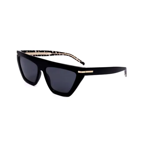 Hugo Boss BOSS 1609/S 807 BLACK Damen Sonnenbrille - Elegante Damen Sonnenbrille mit schwarzem Rahmen, ideal für stilbewusste Trägerinnen, die UV-Schutz und modisches Design schätzen.