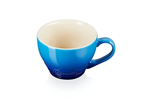 Le Creuset Becher 400 ml tiefes Blau in braun von Le Creuset