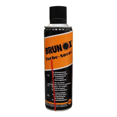 Brunox TURBO-SPRAY BR0,30TS Multifunktionsspray 300ml - Schmiermittel-Spray mit 5 Funktionen: Schmiert, schützt vor Korrosion, verdrängt Feuchtigkeit und reinigt effektiv, ideal für vielseitige Anwendungen.