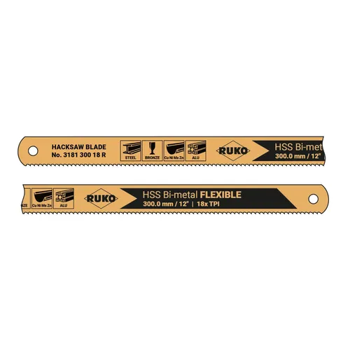 Ruko Handsägeblatt HSS bi-flexible 300 mm 318130024R Neu