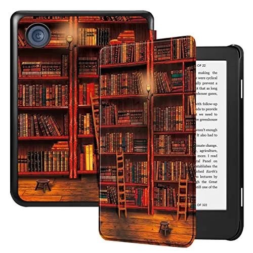 Fintie Hülle für Tolino Shine Color & Kobo Clara - Ultradünn mit Auto Schlaf/Wach - Hüllen für eBook-Reader, ultradünn und leicht, schützt vor Kratzern mit Magnetverschluss und Auto Schlaf/Wach-Funktion.