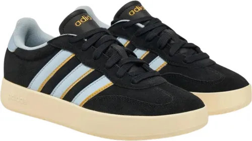 adidas Barreda Trainers EU 38 2/3 - Stilvolle Sneakers - Moderne adidas Barreda Trainers in Core Black, Wonder Blue und Gold Met. Ideal für Freizeit und Sport, bieten sie perfekten Tragekomfort und einen trendigen Look.