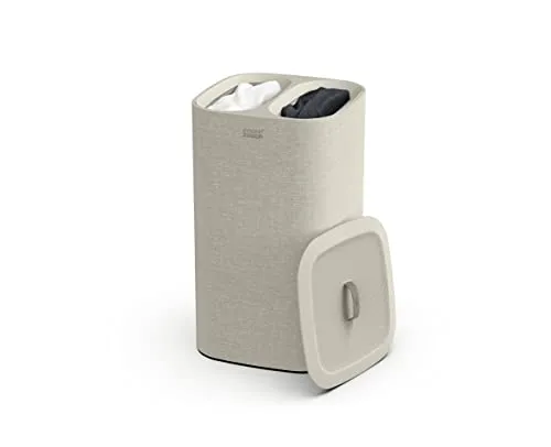 Joseph Joseph Tota Wäschekorb 60 l, ecru in beige von Joseph Joseph