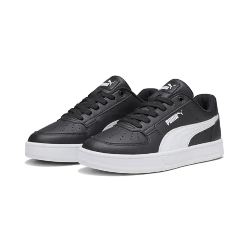 PUMA Unisex-Kind PUMA Caven 2.0 JrSneaker, Puma Schwarz PUMA Weiß, 39 EU