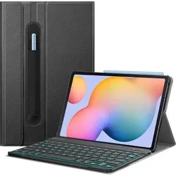 Fintie Beleuchtete Tastatur Hülle für Samsung Galaxy Tab S6 Lite 10,4 Zoll