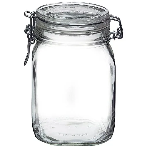 Bormioli Rocco Bügelverschluß-Glas 1,0L (1 Stück)