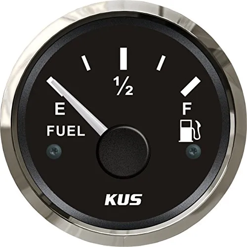 KUS Ölstandsanzeige, 0-190 Ohm, mit Hintergrundbeleuchtung, 12/24 V, 52 mm